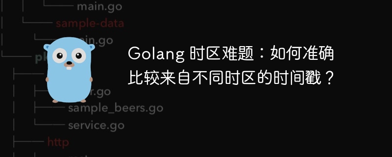 Golang 时区难题:如何准确比较来自不同时区的时间戳?