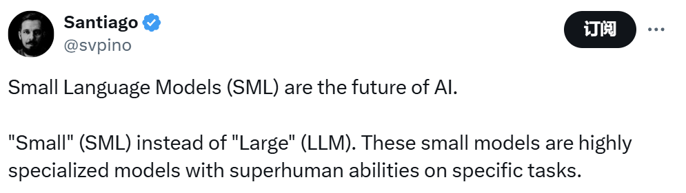 大模型已过时,小模型SLM才是未来?苹果正在研究这个