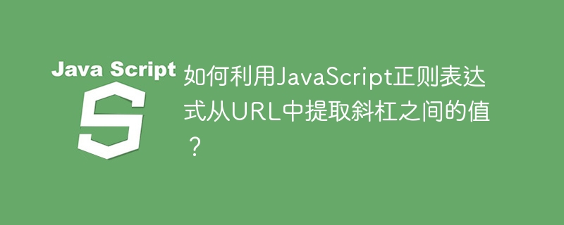 如何利用JavaScript正则表达式从URL中提取斜杠之间的值?