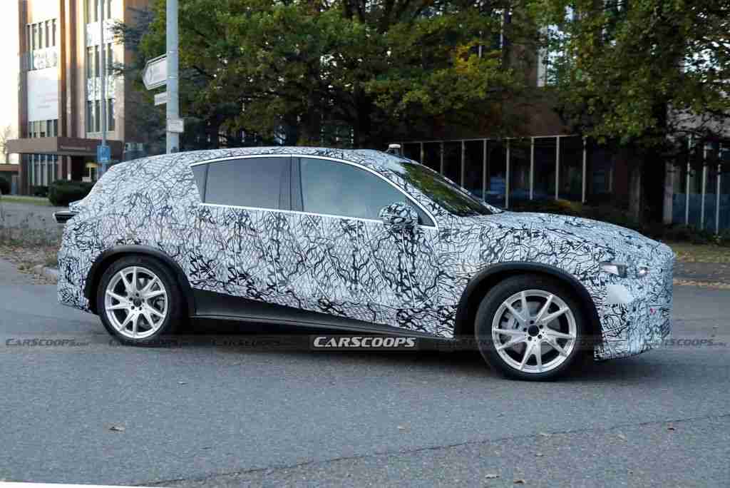 2027 款梅赛德斯 GLC 电动轿跑 SUV 路测照曝光:全新前脸设计
