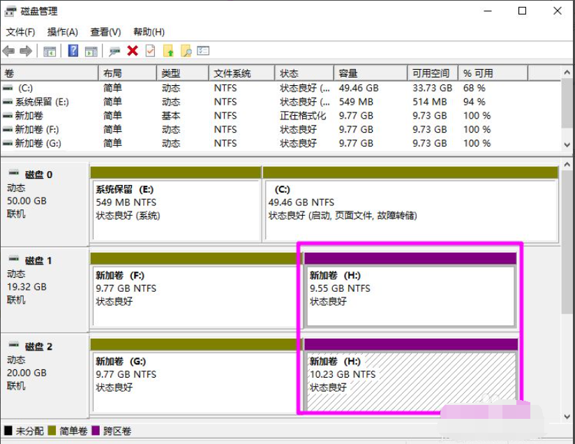 Win10磁盘新建跨区卷灰色怎么回事 怎么新建跨区卷