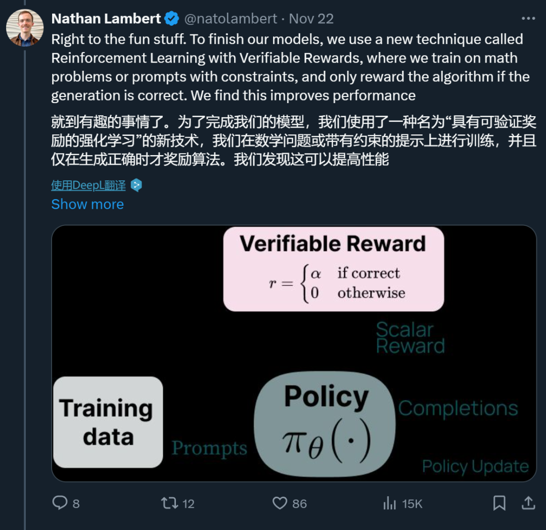 这才是真・开源模型!公开「后训练」一切,性能超越Llama 3.1 Instruct