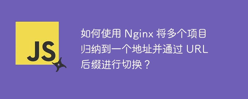如何使用 Nginx 将多个项目归纳到一个地址并通过 URL 后缀进行切换?