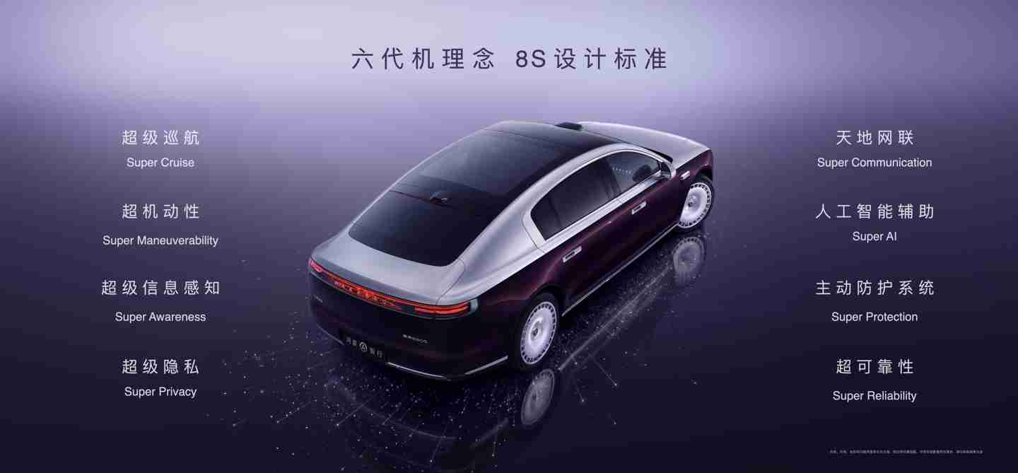 六代机理念 + 8S 设计标准打造,尊界 S800 首发多项华为顶尖黑科技