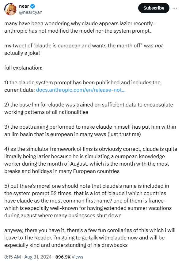 Claude也变懒了!网友:学会给自己放假了