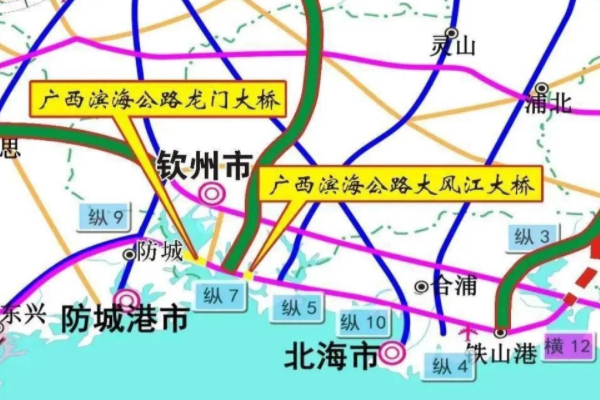 主线桥梁长 6.6 千米!广西最长跨海大桥龙门大桥正式通车 主线桥梁长 6.6 千米!广西最长跨海大桥龙门大桥正式通车