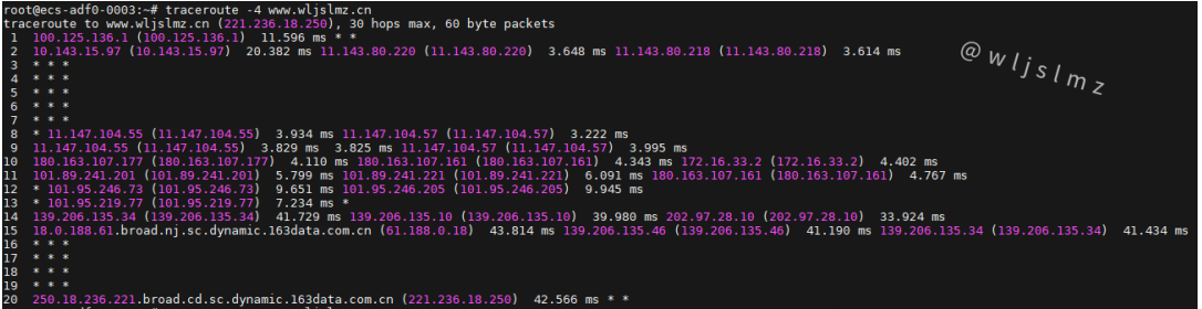 老板让我在Linux中使用traceroute排查服务器网络问题,幸好我收藏了这篇文章!
