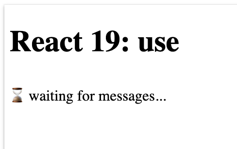 React 新 API 使用(承诺)