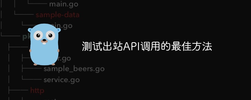 测试出站API调用的最佳方法