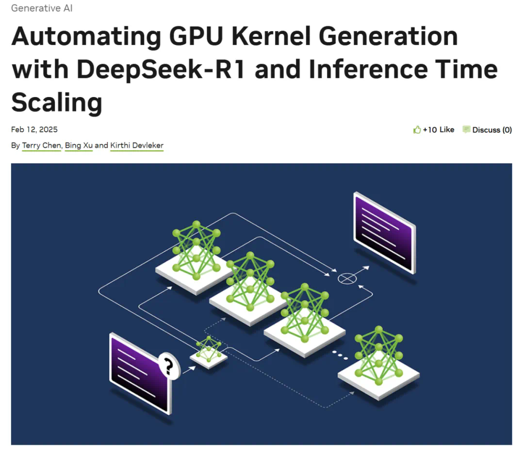 DeepSeek R1不编程就能生成GPU内核,比熟练工程师好,惊到了英伟达