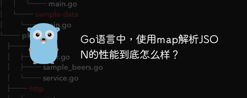 Go语言map解析JSON性能测试