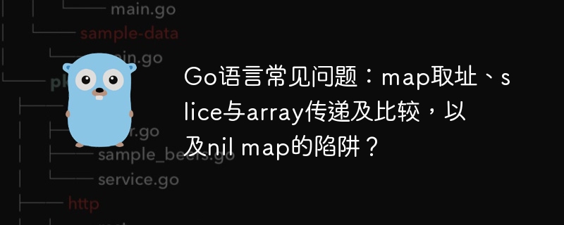 Go语言map、slice陷阱及进阶