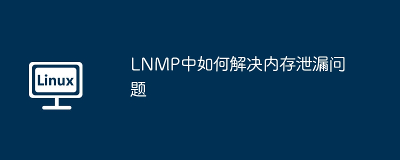 LNMP内存泄漏:排查与解决方法