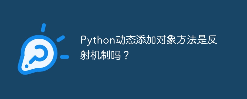 Python反射机制:动态添加对象方法详解