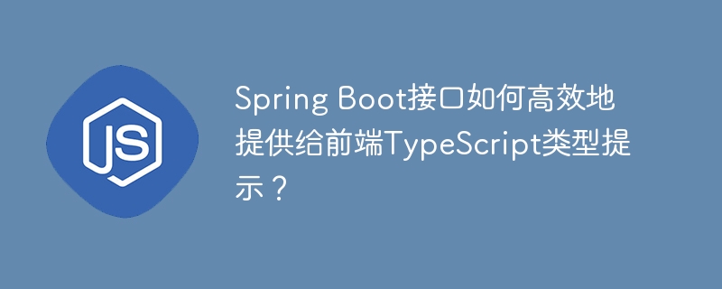 SpringBoot接口TypeScript类型提示:高效方案详解