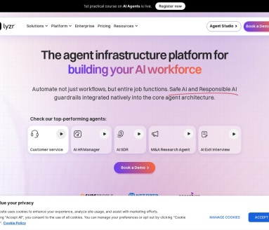 Lyzr AI：低代码平台，快速构建自主AI Agents