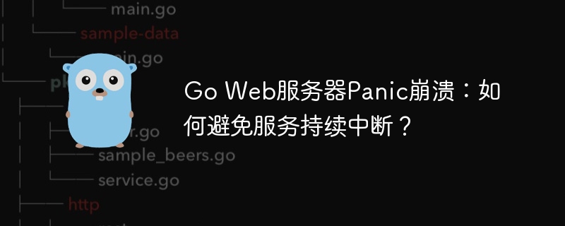 GoWeb服务器Panic崩溃,如何避免中断?