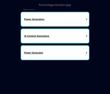 Formula Generator：AI驱动Excel公式和SQL查询生成工具