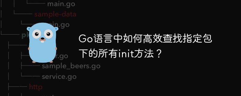 Go语言中高效查找指定包init方法的技巧