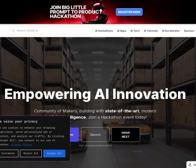 Lablab.ai:创客社区,利用现代AI技术打造未来