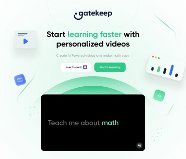 Gatekeep AI：创新教学辅助工具，简化数学物理学习