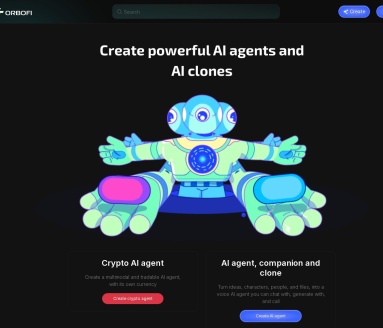 Orbofi:AI生成资产、工厂和角色的Web3平台