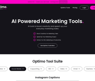 Optimo:FATJOE免费AI营销工具,简化营销流程