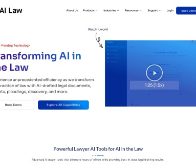 AI Law:智能法律平台,助力律师高效处理法律事务