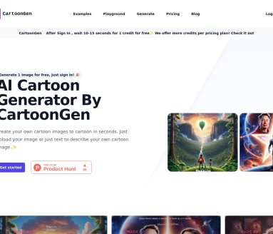 CartoonGen：通过SDXL皮克斯微调生成个性化卡通头像