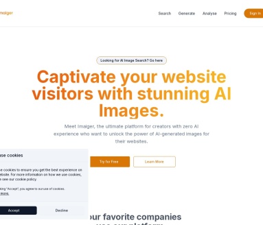 Imaiger:AI图像生成平台,提升网站视觉吸引力
