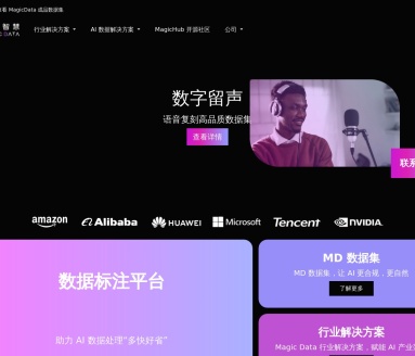 Magic Data：AI数据解决方案，推动行业智能化转型