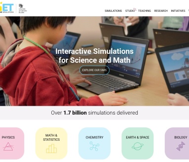 PhET互动仿真程序：科罗拉多大学开发的免费科学学习平台