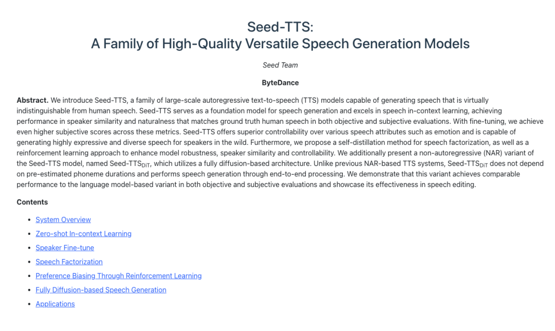 Seed-TTS