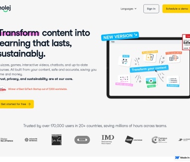 Nolej：一站式学习工具，轻松上传YouTube视频和网页内容