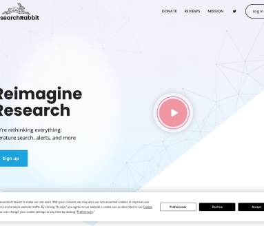 ResearchRabbit：个性化论文推荐与协作研究工具