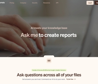 Humata AI：PDF智能分析工具，提升文档处理效率