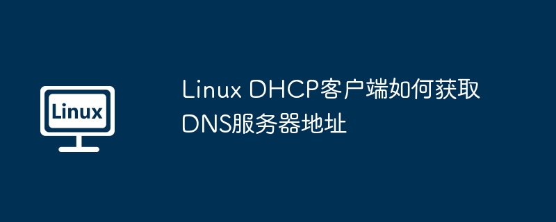 LinuxDHCP客户端获取DNS地址攻略