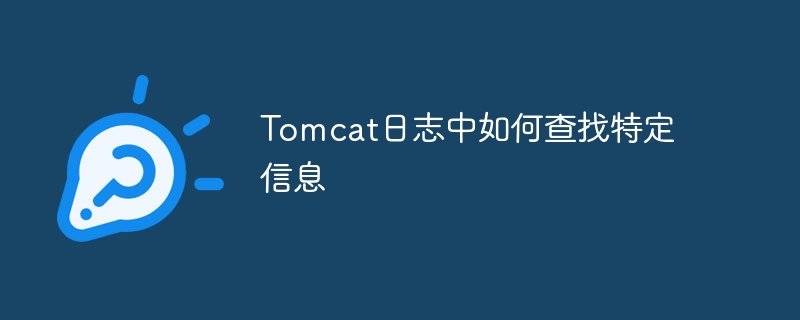 Tomcat日志查找特定信息的实用技巧
