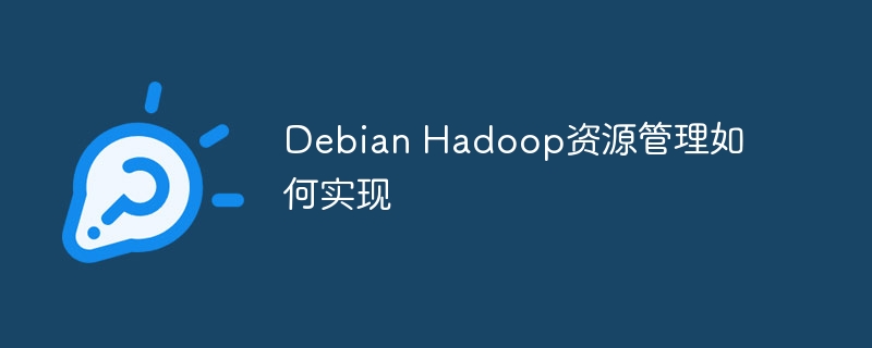 Debian上Hadoop资源管理实现技巧