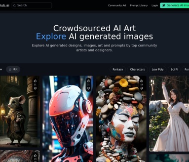 Art Hub：AI艺术创作社区平台，展示与分享顶级AI艺术作品