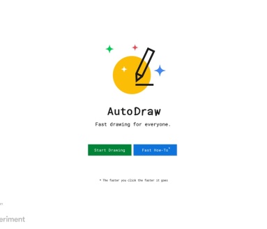 AutoDraw：简易智能在线绘图工具，快速创作艺术作品