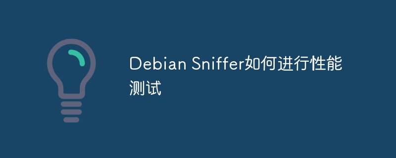 DebianSniffer性能测试方法与技巧