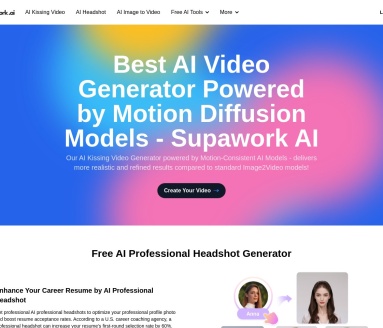 Supawork.ai：免费在线AI换脸工具，轻松实现创意想法
