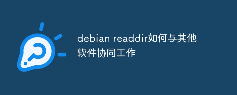 Debianreaddir与软件协同使用攻略