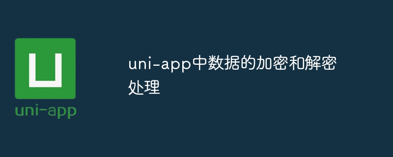 uni-app数据加密解密实用技巧分享