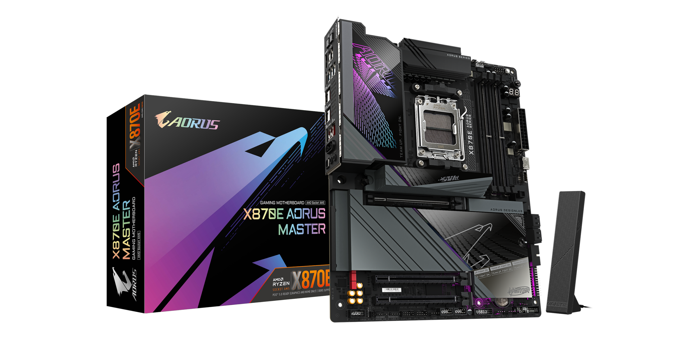 技嘉X870EAORUSMASTER与9950X3D，生产力利器
