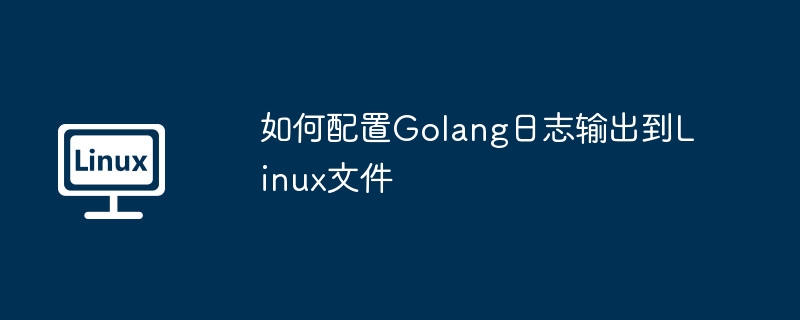 Golang日志配置攻略:Linux文件输出指南