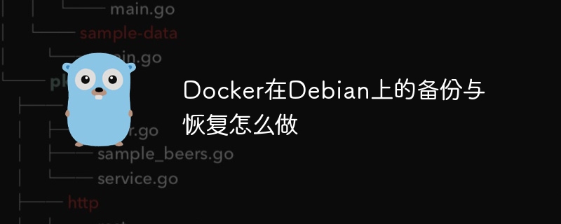 Docker在Debian上的备份与恢复全攻略