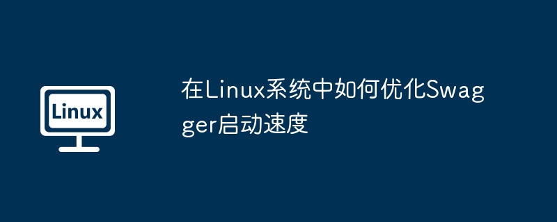 在Linux系统中如何优化Swagger启动速度