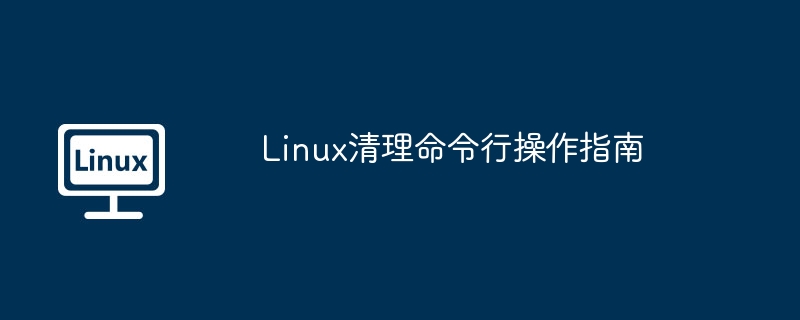 Linux命令行清理操作全攻略